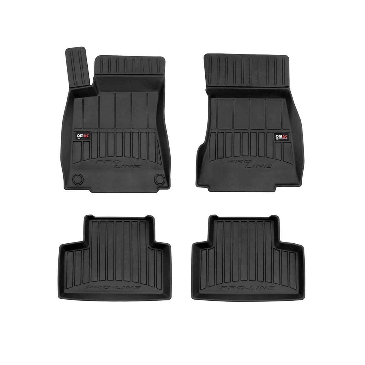 Mercedes GLB Class Floor Mat - Omac - Premium TPE - Black - 2020-2025 Mercedes GLB Class Floor Mat - Omac - Premium TPE - Black - 2020-2025